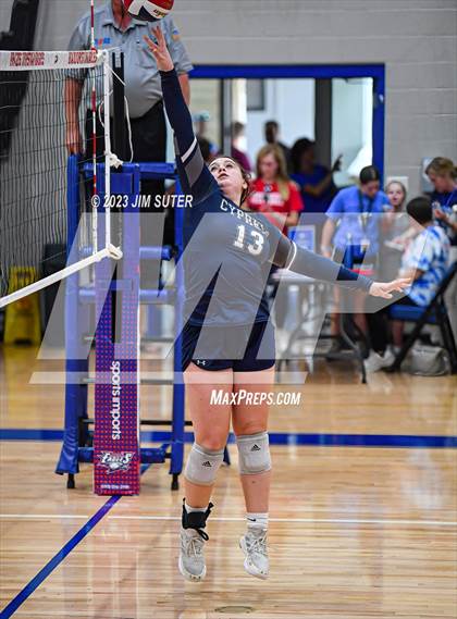 Thumbnail 2 in Brazos Christian vs Cypress Christian photogallery.