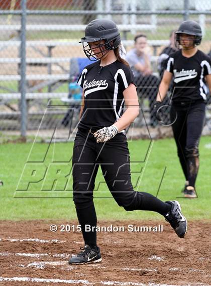 Thumbnail 2 in Isabella vs Thorsby (Mustang Invitational) photogallery.
