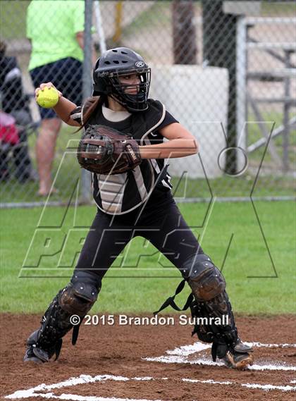 Thumbnail 3 in Isabella vs Thorsby (Mustang Invitational) photogallery.