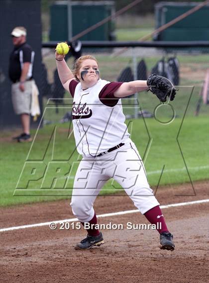 Thumbnail 1 in Isabella vs Thorsby (Mustang Invitational) photogallery.