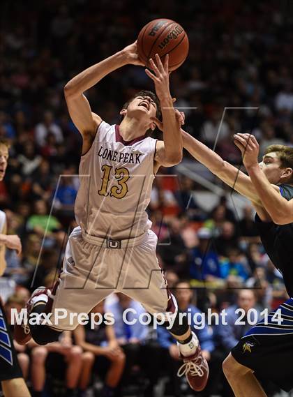 Thumbnail 1 in Pleasant Grove vs. Lone Peak (UHSAA 5A Final) photogallery.