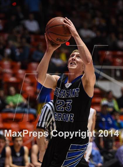 Thumbnail 1 in Pleasant Grove vs. Lone Peak (UHSAA 5A Final) photogallery.