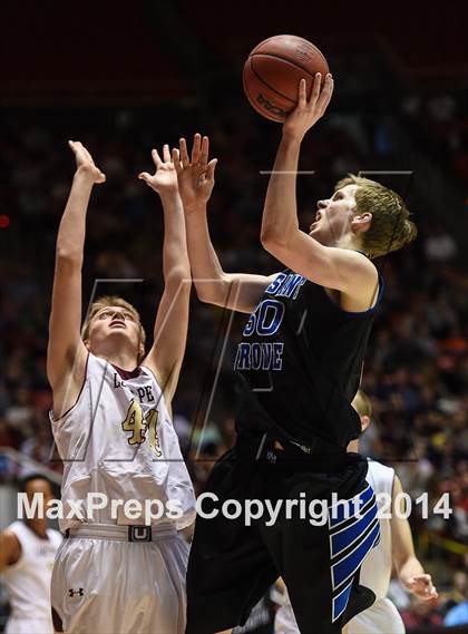 Thumbnail 3 in Pleasant Grove vs. Lone Peak (UHSAA 5A Final) photogallery.