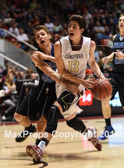 Thumbnail 3 in Pleasant Grove vs. Lone Peak (UHSAA 5A Final) photogallery.