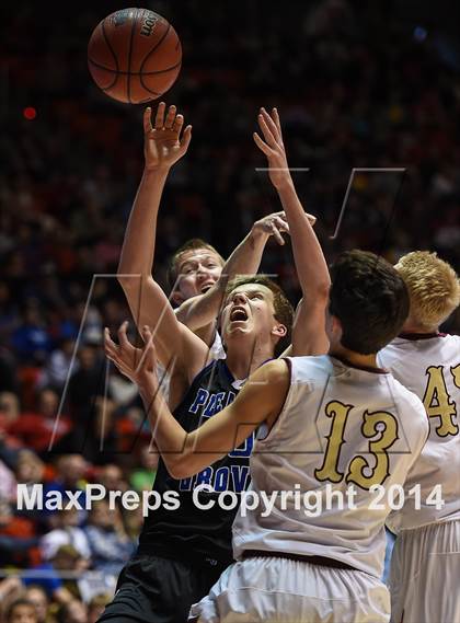Thumbnail 1 in Pleasant Grove vs. Lone Peak (UHSAA 5A Final) photogallery.