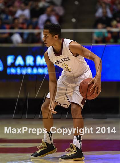 Thumbnail 2 in Pleasant Grove vs. Lone Peak (UHSAA 5A Final) photogallery.