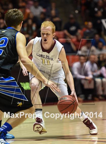 Thumbnail 3 in Pleasant Grove vs. Lone Peak (UHSAA 5A Final) photogallery.