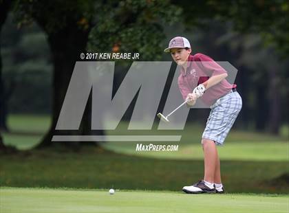 Thumbnail 2 in Westmoreland County Coaches Assoc - 2017 Boys Golf Championship photogallery.
