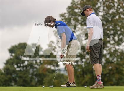 Thumbnail 2 in Westmoreland County Coaches Assoc - 2017 Boys Golf Championship photogallery.