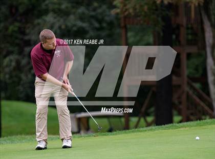 Thumbnail 2 in Westmoreland County Coaches Assoc - 2017 Boys Golf Championship photogallery.