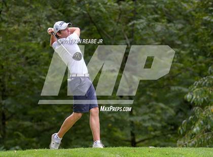 Thumbnail 2 in Westmoreland County Coaches Assoc - 2017 Boys Golf Championship photogallery.