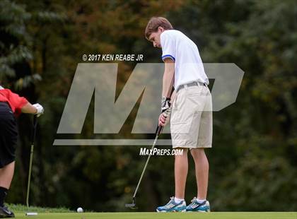 Thumbnail 1 in Westmoreland County Coaches Assoc - 2017 Boys Golf Championship photogallery.