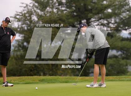 Thumbnail 1 in Westmoreland County Coaches Assoc - 2017 Boys Golf Championship photogallery.