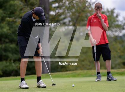 Thumbnail 2 in Westmoreland County Coaches Assoc - 2017 Boys Golf Championship photogallery.