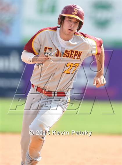 Thumbnail 3 in St. Joseph vs. Montville (CIAC Class M Semifinal) photogallery.