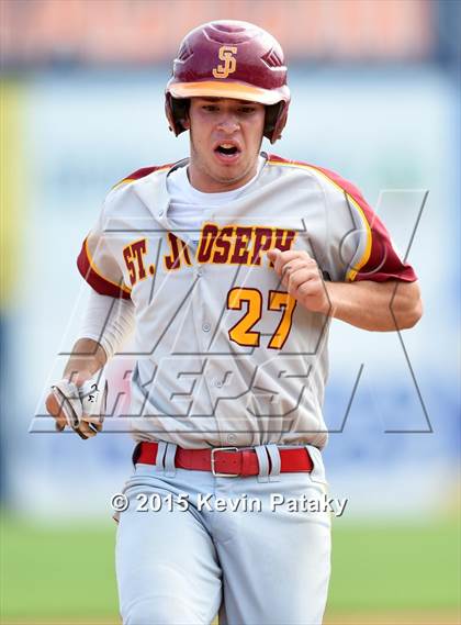 Thumbnail 1 in St. Joseph vs. Montville (CIAC Class M Semifinal) photogallery.