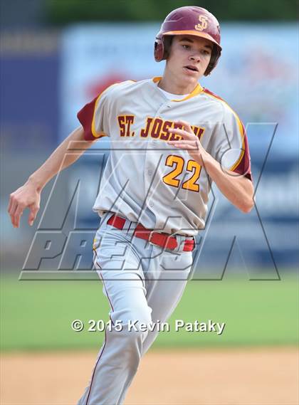 Thumbnail 1 in St. Joseph vs. Montville (CIAC Class M Semifinal) photogallery.