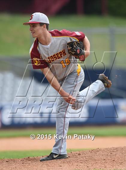 Thumbnail 3 in St. Joseph vs. Montville (CIAC Class M Semifinal) photogallery.
