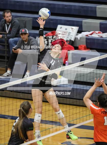 Thumbnail 2 in Post Falls vs Eagle (IHSAA 5A  Quarter Final) photogallery.