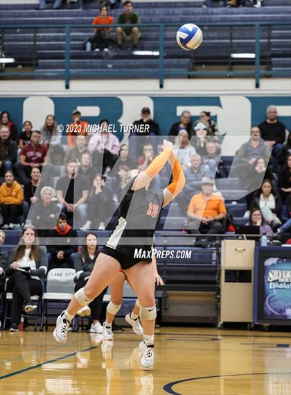 Thumbnail 2 in Post Falls vs Eagle (IHSAA 5A  Quarter Final) photogallery.