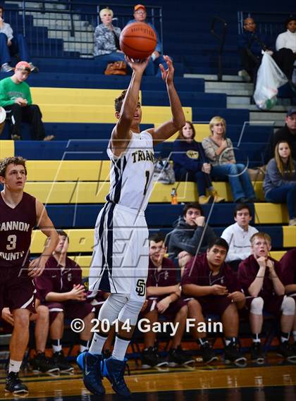 Thumbnail 2 in Cannon County vs Soddy Daisy (Rhea County Christmas Tournament) photogallery.