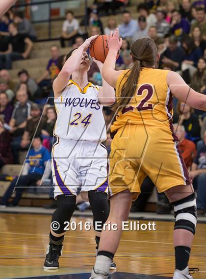 Thumbnail 1 in Elk County Catholic vs North Clarion (PIAA District IX A Semifinal) photogallery.