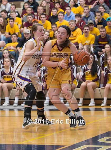 Thumbnail 3 in Elk County Catholic vs North Clarion (PIAA District IX A Semifinal) photogallery.