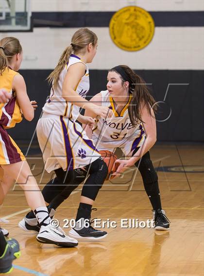 Thumbnail 2 in Elk County Catholic vs North Clarion (PIAA District IX A Semifinal) photogallery.