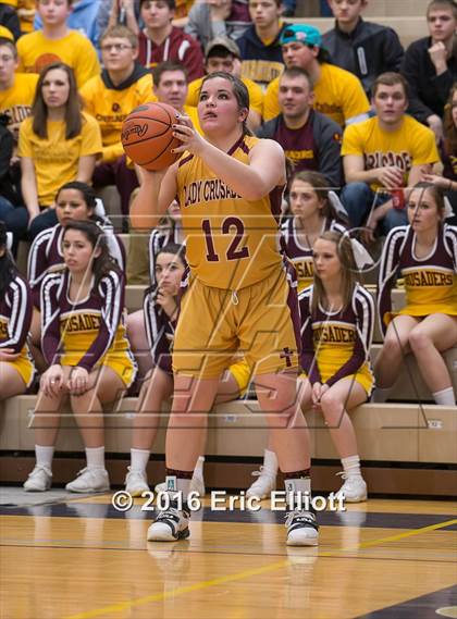 Thumbnail 1 in Elk County Catholic vs North Clarion (PIAA District IX A Semifinal) photogallery.
