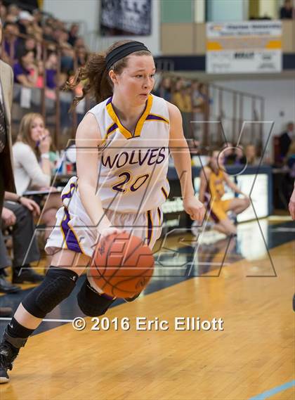 Thumbnail 2 in Elk County Catholic vs North Clarion (PIAA District IX A Semifinal) photogallery.