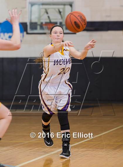Thumbnail 1 in Elk County Catholic vs North Clarion (PIAA District IX A Semifinal) photogallery.