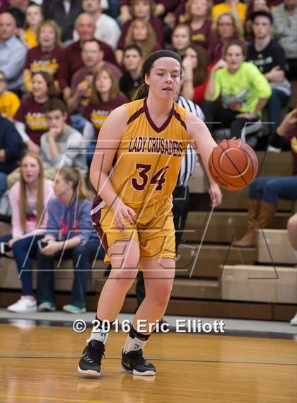 Thumbnail 3 in Elk County Catholic vs North Clarion (PIAA District IX A Semifinal) photogallery.