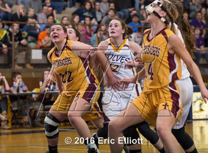 Thumbnail 1 in Elk County Catholic vs North Clarion (PIAA District IX A Semifinal) photogallery.