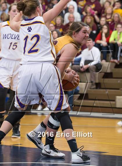 Thumbnail 3 in Elk County Catholic vs North Clarion (PIAA District IX A Semifinal) photogallery.