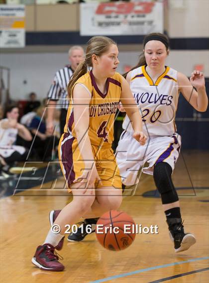 Thumbnail 1 in Elk County Catholic vs North Clarion (PIAA District IX A Semifinal) photogallery.