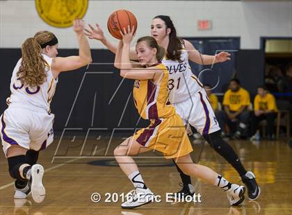 Thumbnail 2 in Elk County Catholic vs North Clarion (PIAA District IX A Semifinal) photogallery.