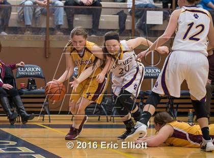 Thumbnail 3 in Elk County Catholic vs North Clarion (PIAA District IX A Semifinal) photogallery.