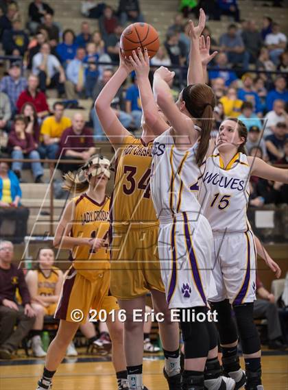 Thumbnail 3 in Elk County Catholic vs North Clarion (PIAA District IX A Semifinal) photogallery.