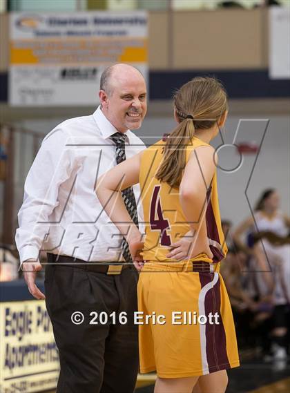 Thumbnail 2 in Elk County Catholic vs North Clarion (PIAA District IX A Semifinal) photogallery.