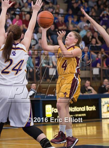 Thumbnail 1 in Elk County Catholic vs North Clarion (PIAA District IX A Semifinal) photogallery.