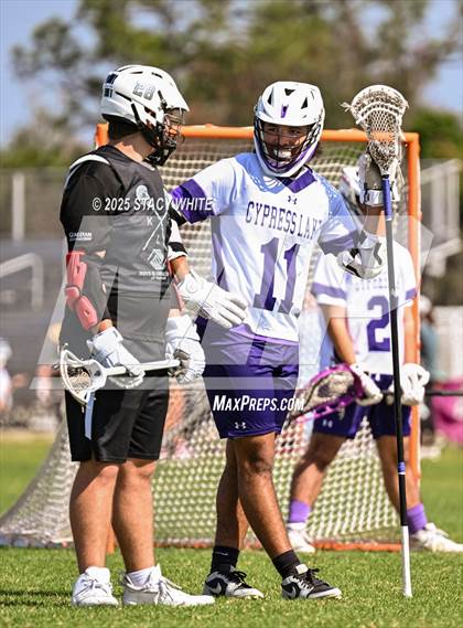 Thumbnail 3 in Cypress Lake vs Robinson (LAX Against Leukemia) photogallery.