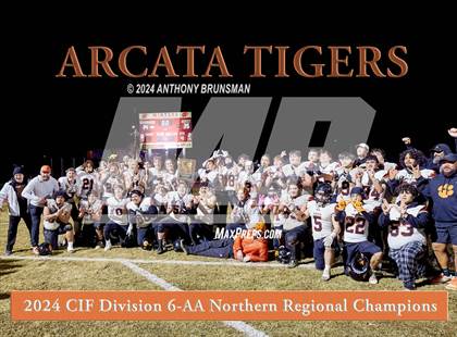 Thumbnail 3 in Arcata @ Winters (CIF 6-AA Northern Regional Final) photogallery.