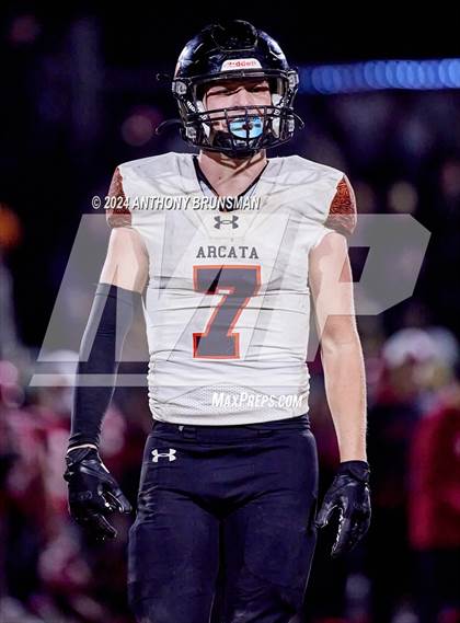 Thumbnail 2 in Arcata @ Winters (CIF 6-AA Northern Regional Final) photogallery.