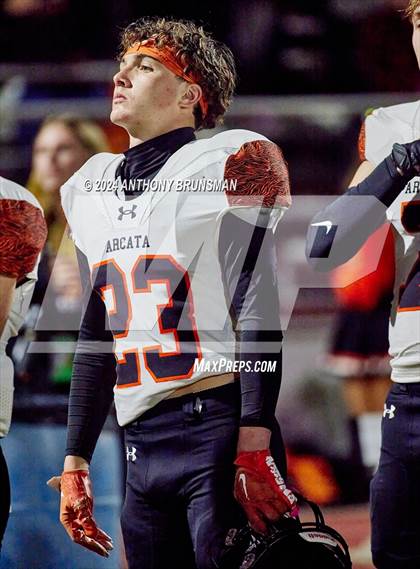 Thumbnail 1 in Arcata @ Winters (CIF 6-AA Northern Regional Final) photogallery.
