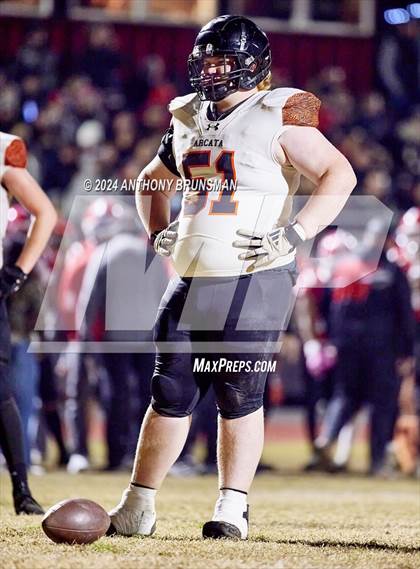 Thumbnail 1 in Arcata @ Winters (CIF 6-AA Northern Regional Final) photogallery.