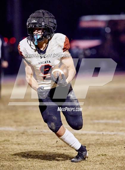 Thumbnail 1 in Arcata @ Winters (CIF 6-AA Northern Regional Final) photogallery.