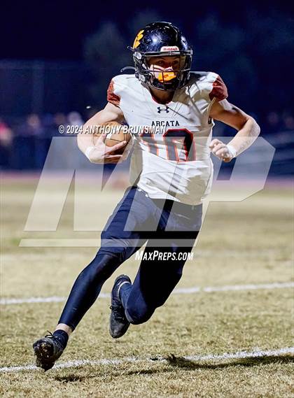 Thumbnail 1 in Arcata @ Winters (CIF 6-AA Northern Regional Final) photogallery.