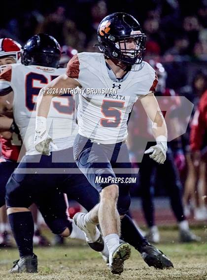 Thumbnail 2 in Arcata @ Winters (CIF 6-AA Northern Regional Final) photogallery.