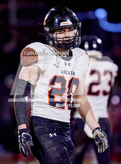Thumbnail 1 in Arcata @ Winters (CIF 6-AA Northern Regional Final) photogallery.