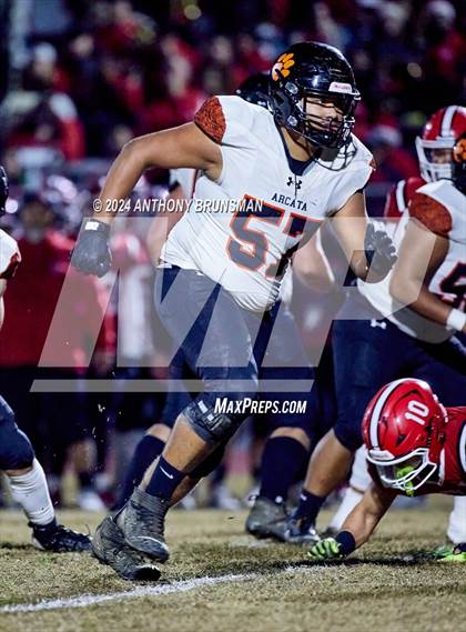 Thumbnail 1 in Arcata @ Winters (CIF 6-AA Northern Regional Final) photogallery.
